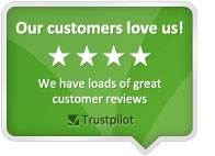 Trustpilot - our customers love us!