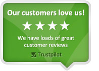 Trustpilot - our customers love us! Trustpilot - our customers love us!